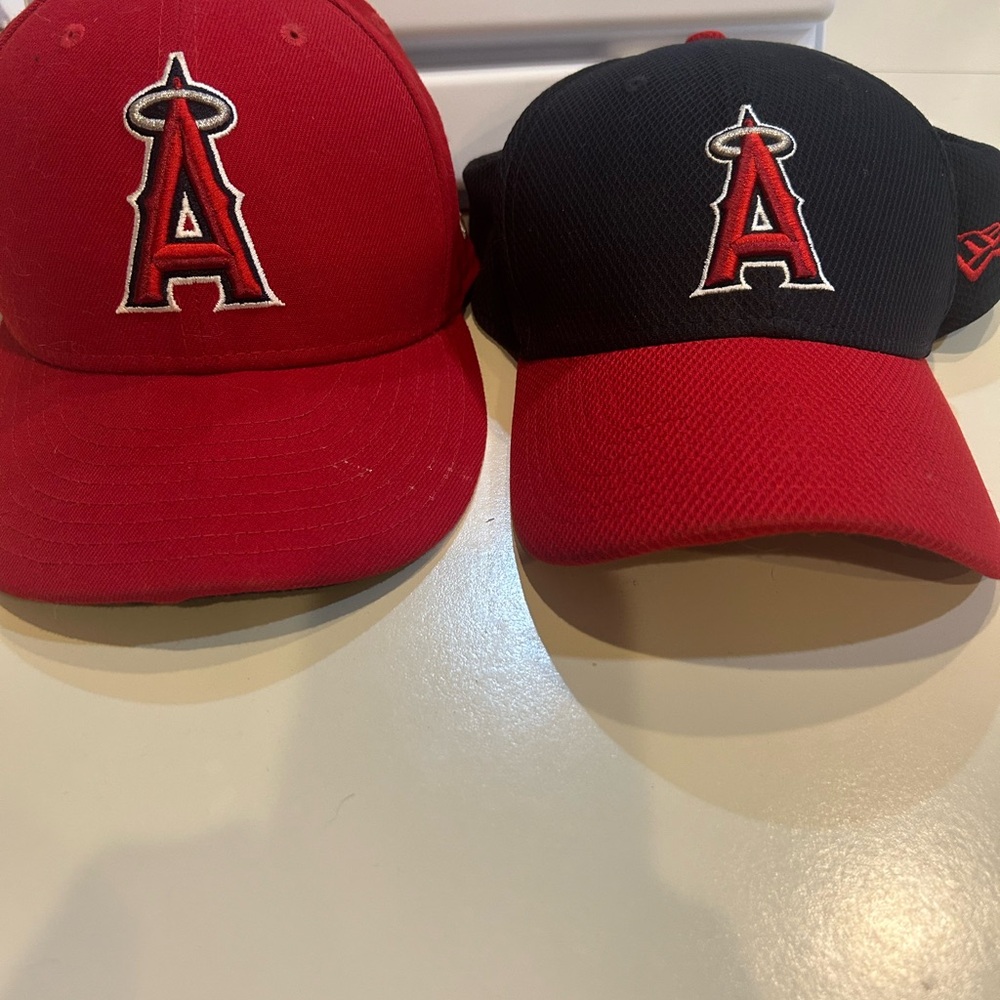 New Era Red and Gray Cap